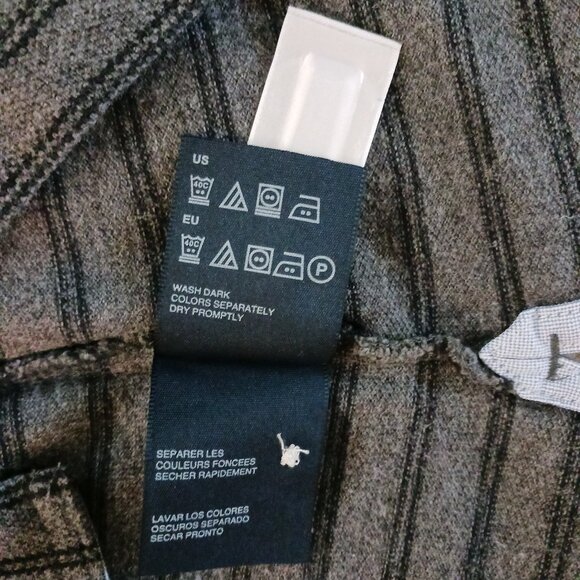 Tommy Hilfiger Golf Polo Men's Shirt Size X-Large Grey Striped Short Sleeve Logo - Picture 6 of 8